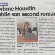 Corinne Hourdin publie son deuxième roman