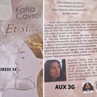 Dédicaces avec Katia Cayrol