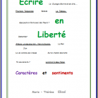 Écrire en Liberté