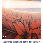 Les mots unissent ceux qui sèment