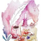 L'encre des papilles