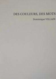 Des couleurs, Des mots