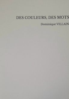 Des couleurs, Des mots
